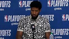 Paul George Postgame conference Thunder vs Jazz Game 6 April 27 , 2018 NBA Playoffs