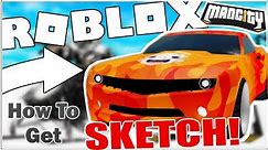 How to get the SKETCH SKIN in MAD CITY! [ROBLOX]