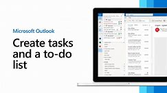Create tasks and a to-do list
