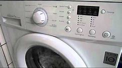 LG Washing machine tune