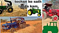 Tractors ke sath moj masti 🚜 #tractor #johndeere