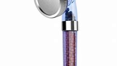 Fresh Fab Finds FFF-GPCT1214 High Pressure 3 Mode Stone Water Saving Bath Handheld Shower Head - Walmart.ca
