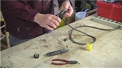 Home Help : How to Put a New Plug on a Tool or Extension Cord