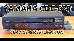 Yamaha CDC-625 5-Disc CD Changer: Service & Restoration