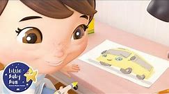 10 Little Buses | Cartoons for Kids | Lellobee