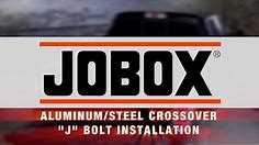 How To Install A Truck Box - JOBOX® - Aluminum/Steel Crossover J Bolt Installation