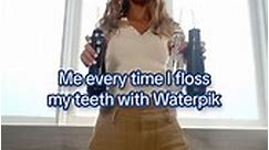 Every flossing session turns into a show-stopping performance with Waterpik. 💁🏻‍♀️🎤