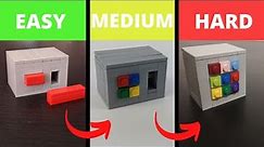 How to make 3 mini Lego Safes!!