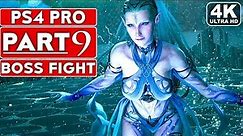 FINAL FANTASY 7 REMAKE Gameplay Walkthrough Part 9 SHIVA BOSS FIGHT [4K PS4 PRO] No Commentary