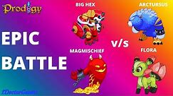 Prodigy Math Game: EPIC V/S EPIC Arena Battle!BIG HEX, ARCTURSUS, MAGMISCHIEF, FLORA: Endless Battle