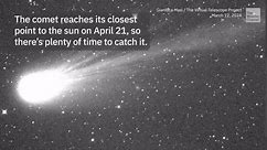 See This Gleaming Comet Tonight, Also During April Eclipse