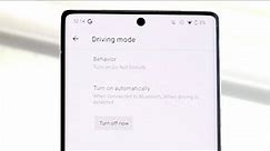 How To Turn Off Driving Mode On Androids! (2022)
