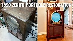 1950 Zenith Porthole Television Restoration