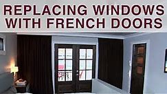 How to Replace Windows With French Doors - DIY Network