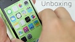 Green iPhone 5c Unboxing, Hands On