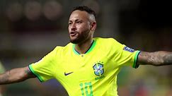 FILE - Neymar breaks Pele's scoring record to help Brazil beat Bolivia in World Cup qualifier