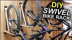 How to build a Wooden Swivel Bike Rack!
