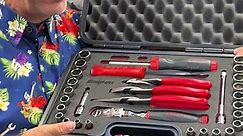 Snap-On general purpose tool set with free foam and case!!!