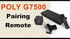 ☕️Tech⚙️Tip: G7500 (or Studio X) Pairing Remote