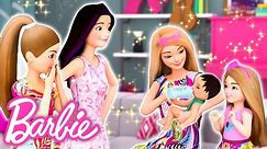 A Barbie Babysitting Party! | Barbie Clips