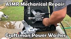 Pump Replacement on a Craftsman power washer. ASMR