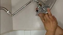 How to install our shower arm extension #amazonfinds #diy #bathroom #bathroomremodel #shower