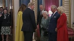 Queen and Princess Anne share exchange while meeting Donald Trump