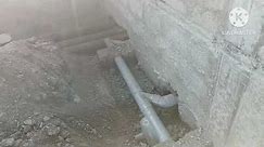 5 and 6 inch pipe bath and toilet plumbing line work
