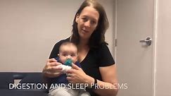 The principles of treating adults are very similar to working with adults. Baby Grant needed visceral manipulation to help him achieve normal digestion. #KIDSChiropractic #drjustindean | Dr. Justin Dean D.C
