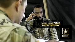 Army Intelligence - 35P - Signal Intelligence Voice Interceptors