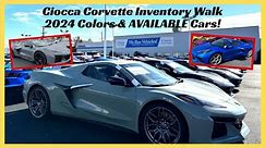 Ciocca Corvette Inventory Walk - 2024 Colors and Available 2023's!