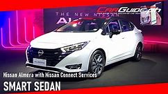 New Nissan Almera with Nissan Connect Services: The Smart Sedan