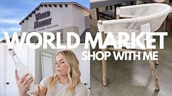 WORLD MARKET SHOP WITH ME | HIGH-END LOOK FOR LESS 2023