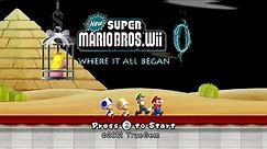 Where It All Began 100% Complete New Super Mario Bros.Wii (No Death)
