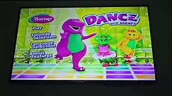 Dance with Barney DVD Menu Walkthrough