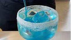 Baby Blue Margarita with LG Craft Ice