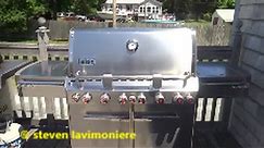 weber natural gas grill install part 1 of 2