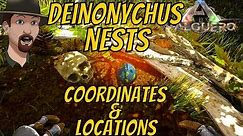 Deinonychus Nest Coordinates and Locations!- Ark Valguero Ep. #2