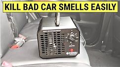 How To Permanently Eliminate Car Odors - Ozone Generator DIY Review