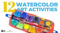 12 Awesome Watercolor Art Activities for Kids of All Ages!