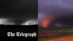 Storm chasers capture footage of tornado as it rips through Mississippi killing at least 23 people
