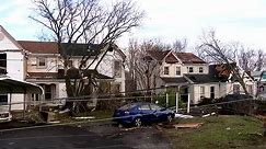 Aftermath of tornado in Madison, TN