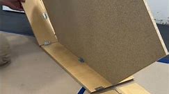 Home Depot corner sink cabinet assembly