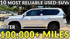 10 Used-SUVs with 100,000 Miles and Still Worth Every Dollar