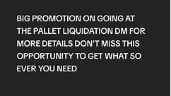 Pallets liquidation (@pallets.liquidati0)’s videos with original sound - Pallets liquidation