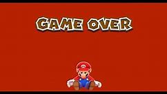 mario odyssey game over?
