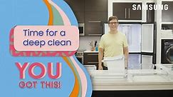 How to properly deep clean the inside of your Samsung refrigerator