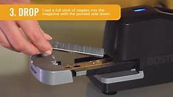 How to Load Your Bostitch® Impulse™ 25 Electric Stapler (Model No. 02638/02210/02011)
