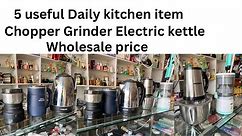 Electronic Kitchen Appliances Wholesale price | Daily life useful item |