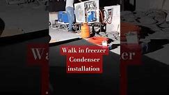 new unitwalk in freezer installation #music #soul #song #diy #shorts #repair #hvac #freezer #trouble